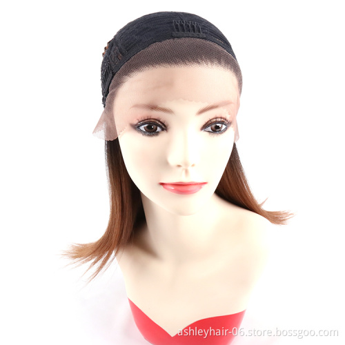 Wigs And Weave Cheap Synthetic Lace Front Wigs Sale With Lowest Price Heat High Temperature Resistant Fiber Hair Color T1B 27